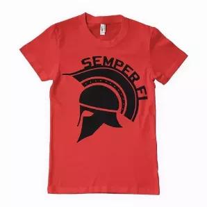 Semper Fi Men's T-Shirt Red - 3XL                   