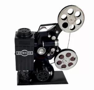 1930's Keystone R-8 Metal 8mm Film Projector Model Replica