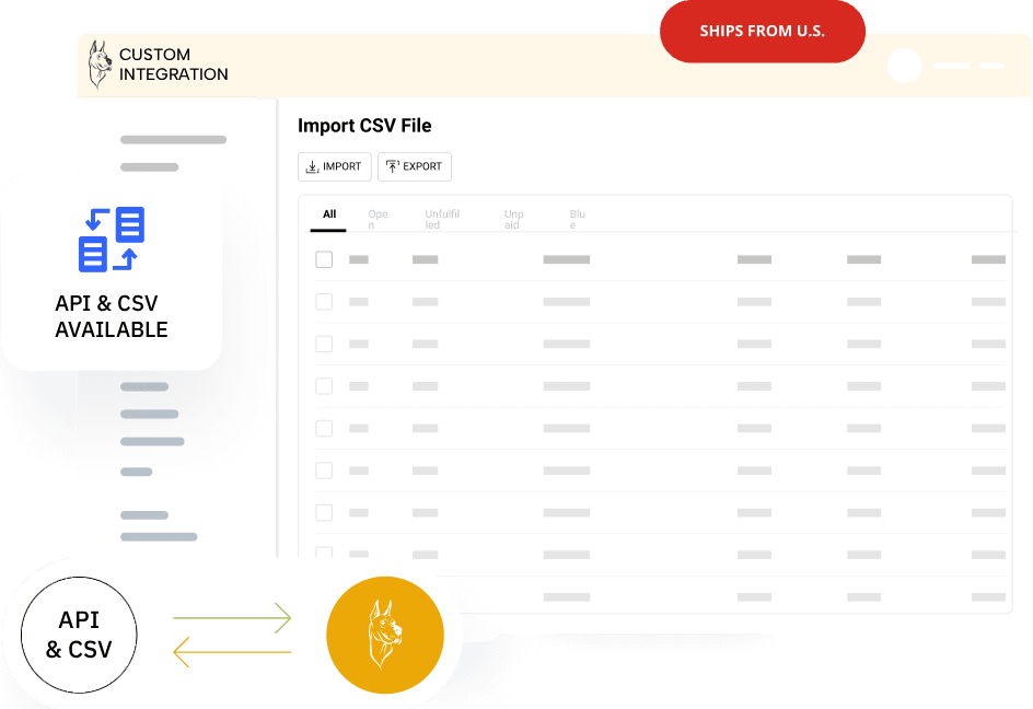 CUSTOM DROPSHIPPING INTEGRATION FOR RETAILERS