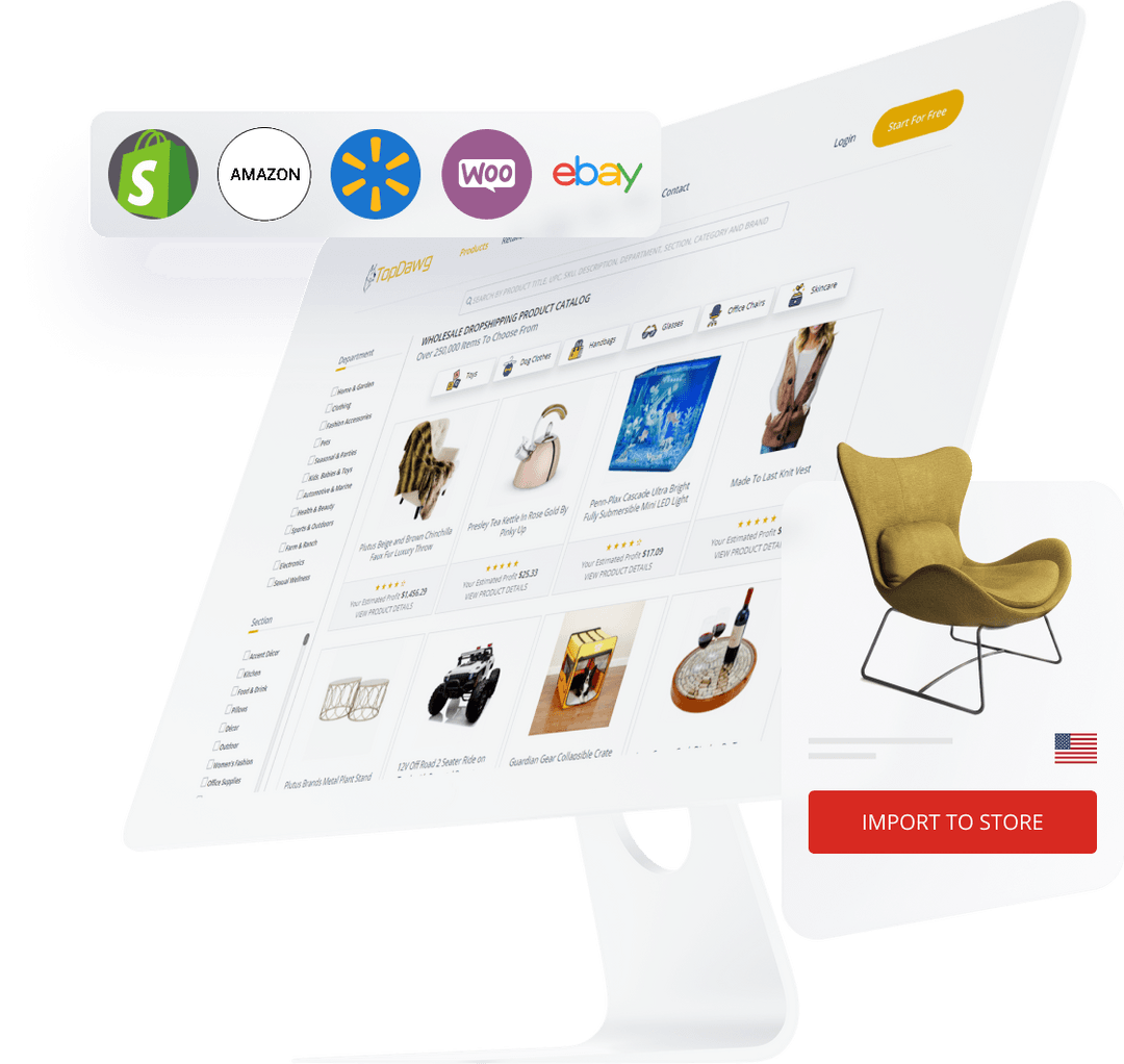 DROPSHIPPING SUPPLIERS IN THE USA WITH WHOLESALE PRODUCTS