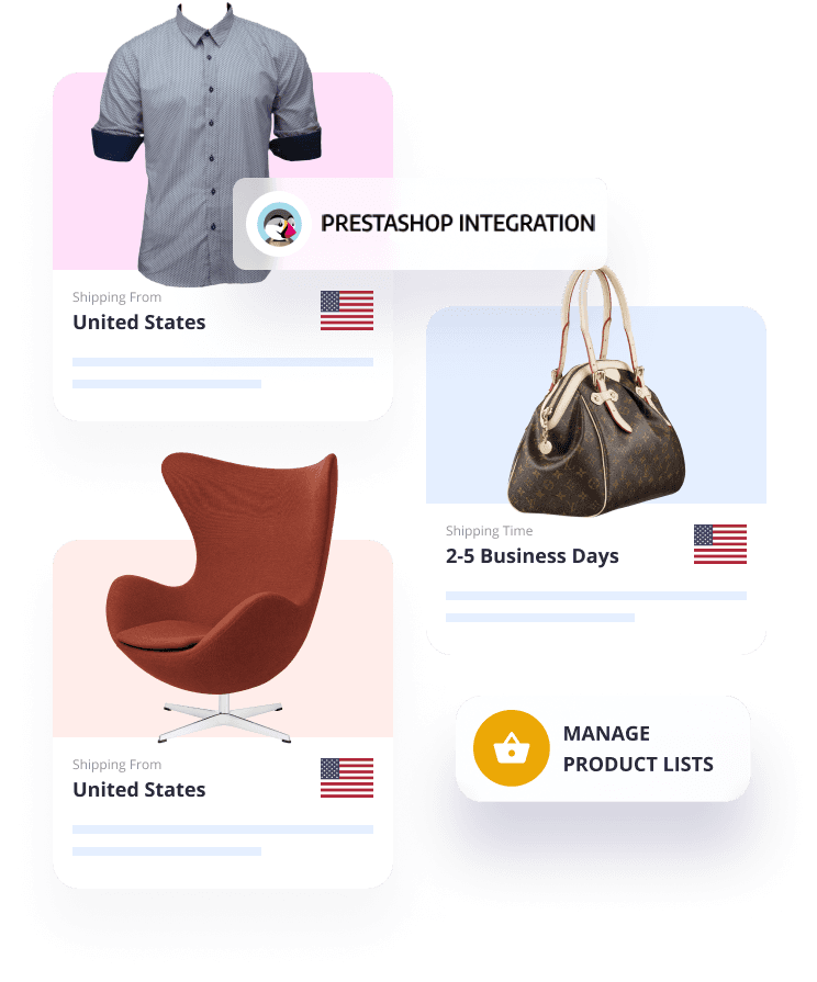 PRESTASHOP DROPSHIPPING SUPPLIERS APP