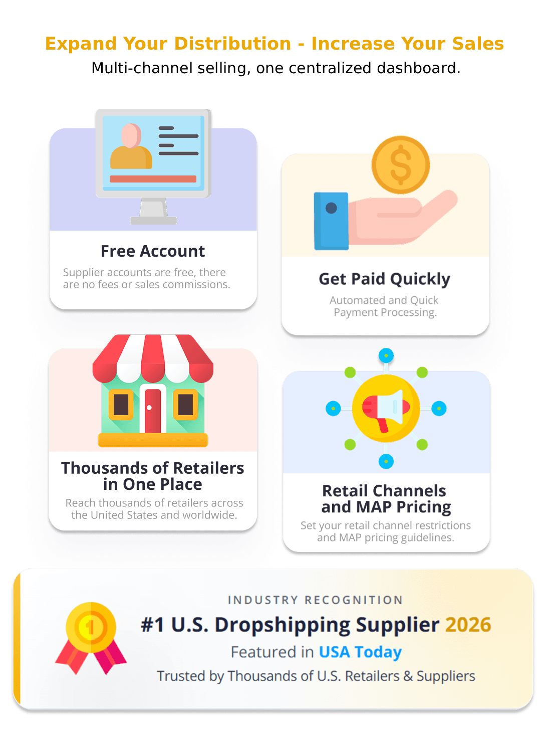 Create Your Free Supplier Account