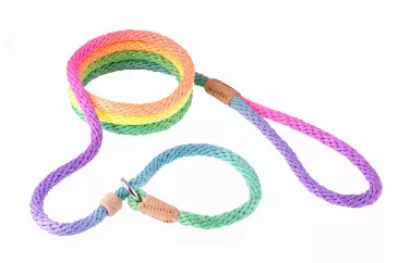 Nylon Slip Leash With 2 Stoppers (6ft  x 5/16in or 8mm)