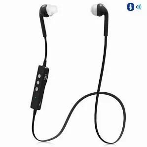 Genius! The FLEX NECK Bluetooth Headphones with Mic and Controls