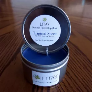 Lita's Natural Insect Repellent Soy Wax Candle