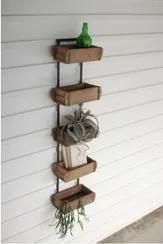 Five Brick Mold Wall Rack