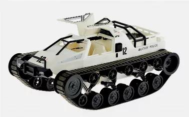 Ripsaw tank with top lights 