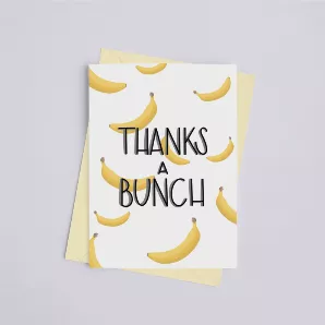 Thanks a Bunch - Greeting Card