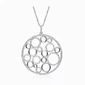 Collette Z Sterling Silver Fancy Loops Design Pendant
