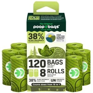 The Original Poop Bags(R) 120 USDA Biobased Countdown Rolls(R) 