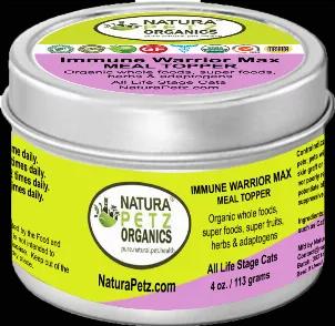 Immune Warrior Max Meal Topper* Master Blend Immune Regulator & Anti-Inflammatory Support* For  Dogs & Cats