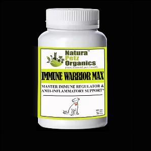 Immune Warrior Max Master Blend Capsules* Immune Regulator & Anti-Inflammatory Support* For  Dogs & Cats