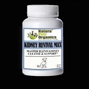 Kidney Revival Max Master Blend Kidney Cleanse & Support Capsules* Adult & Senior Dogs