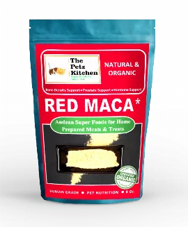 Red Maca - Bone Prostate & Hormone Support* The Petz Kitchen - Organic & Human Grade Ingredients For Home Prepared Meals & Treats