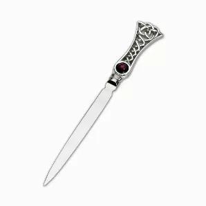 Letter Opener Amythest/Celtic Weave English Pewter Boxed
