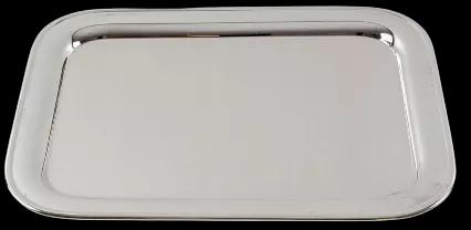 Rectangular Hotel Silver Tray 16" English Silver Plate