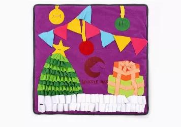 Merry Christmas Pet Puzzle Snuffle Mat (Christmas Version)
