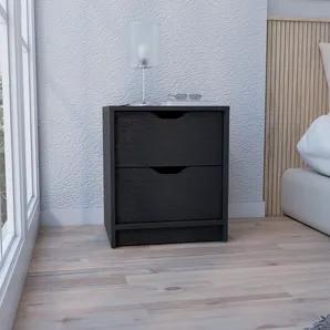 Basilea 2 Drawers Nightstand