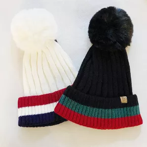 Deluna Stripe Beanie