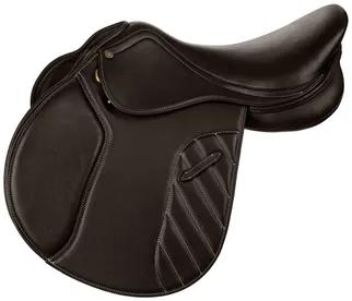 Henri de Rivel Synergy Plus Saddle- Flocked, Havana, 18