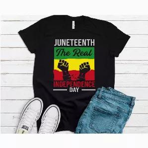Juneteenth Real Independence Day T-Shirt