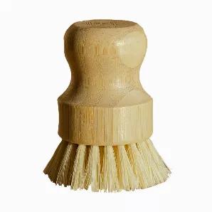 Bamboo Sisal Fiber Dish Brush