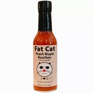 Peach Maple Bourbon Hot Sauce & Glaze
