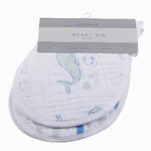 Ocean Heart Bibs 