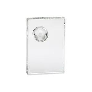 Med Optic Rect Soccer Trophy 6.5x4.25