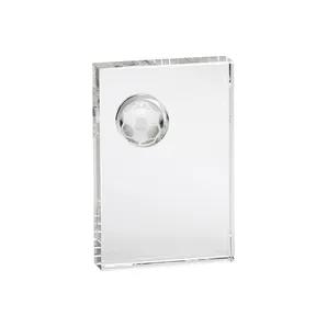 Lg Optic Rect Soccer Trophy 7x4.75x1.25