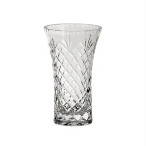 Crystal Flared Vase With Medallion Ii Pattern