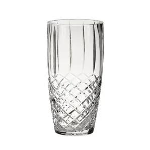 Crystal Linear Vase With Medallion Ii Pattern