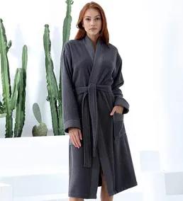 Women's Turkish Cotton Terry Kimono Bathrobe