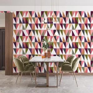Tapas' Geometric Peel & Stick Wallpaper