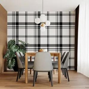 Urban Plaid ' Peel & Stick Wallpaper