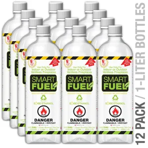 SmartFuel Liquid Bio-Ethanol Fuel for Fireplaces