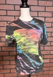 Camo Reverse Tie Dye Blank Tee 