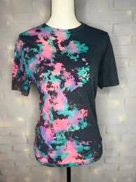 Mermaid Reverse Tie Dye Blank Tee 