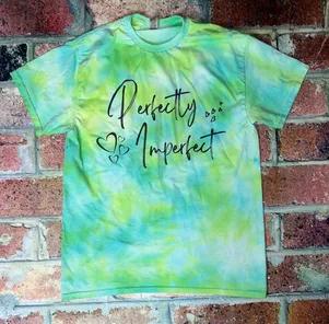 Perfectly Imperfect Tie Dye Graphic Tee 