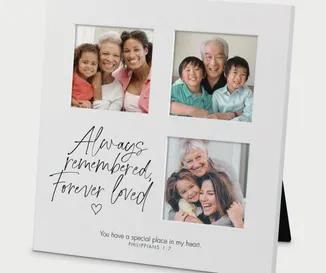 Photo Frame Always Remembered Forever