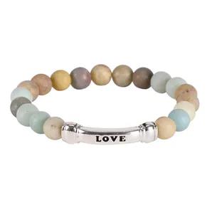 Bracelet Love Amazonite Gem Stone