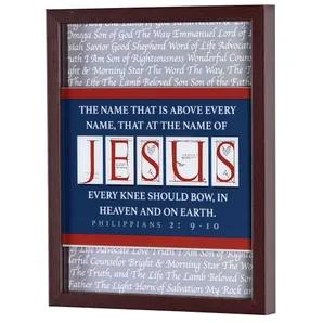 Framed Wall Art Names Of Jesus