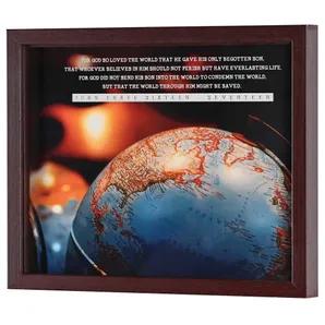 Framed Wall Art For God So Loved The