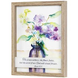 Framed Wall Art The Grass Withers