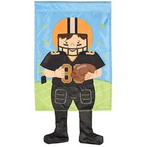 Crazy Leg Football Player 