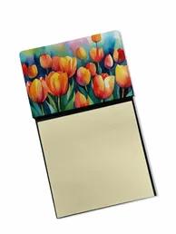 Flowers in Watercolor Sticky Note Holder