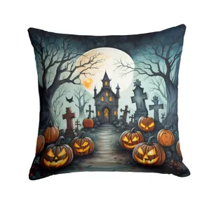 More Spooky Halloween Throw Pillow