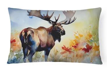 Watercolor Wildlife Throw Pillow