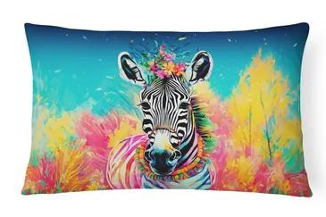 Hippie Animals Throw Pillow