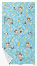 Rubadubdub Dogs Two Bath Towel Large